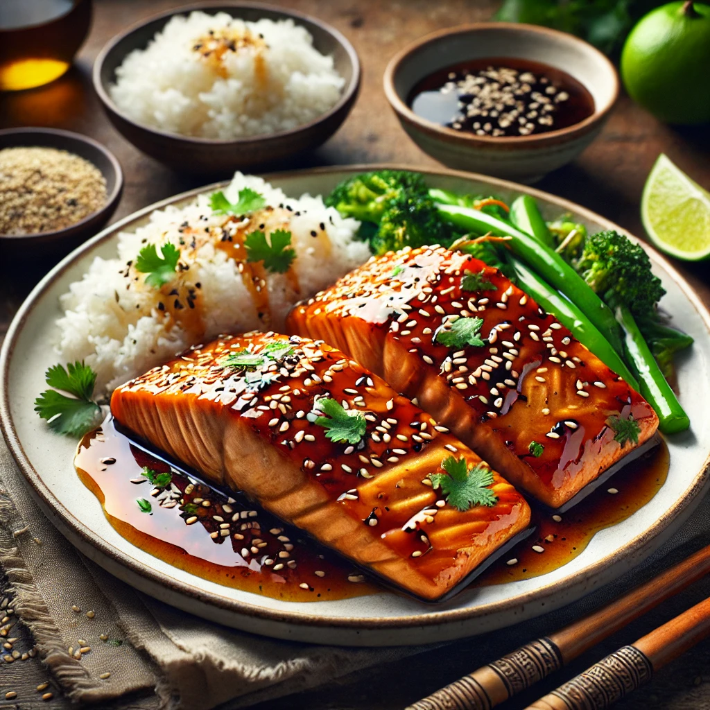 Quick and Irresistible Honey Soy Glazed Salmon Dinner 2 Honey Soy Glazed Salmon 1