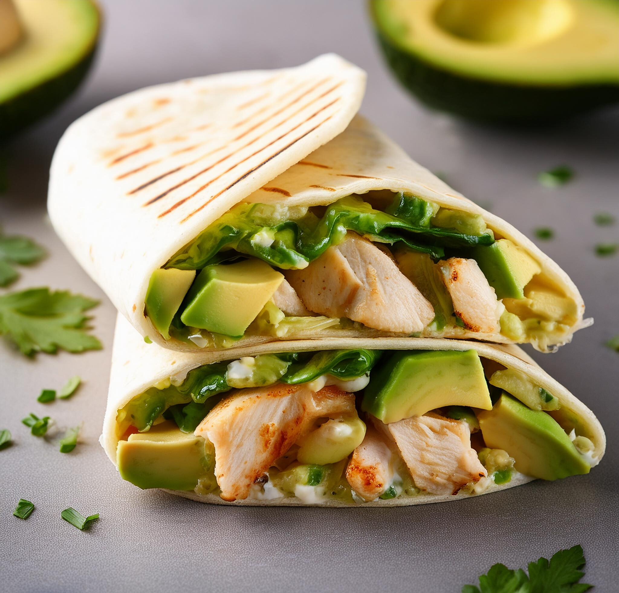 Firefly Chicken and Avocado Wrap 53497